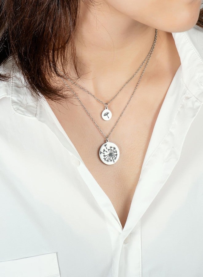 Shonyin Mother Daughter Necklace Set for 2 Christmas Gift for Mom from Daughter Valentines Day Gifts for Mom Matching Mommy and Me Jewelry Back to School Mothers Day Birthday - Image 3